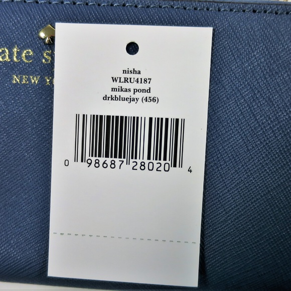 Kate Spade Mikas Pond Nisha Wallet NWT - Picture 10 of 10